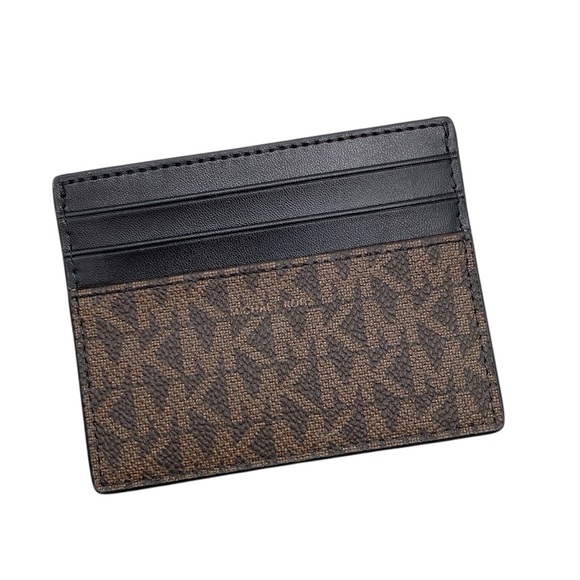 Michael Kors Other - Michael Kors Signature Brown and Black Card Holder